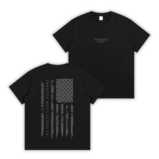 Distressed Flag Tee