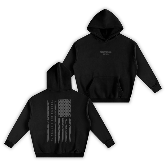 Distressed Flag Hoodie