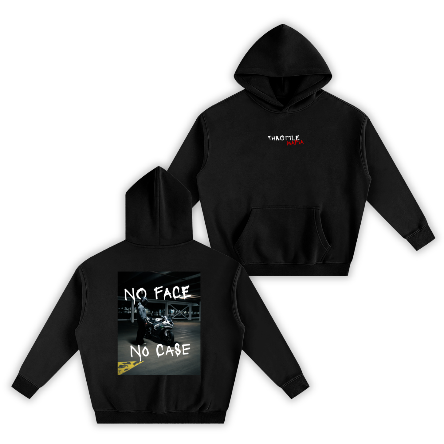 No Face No Case Hoodie